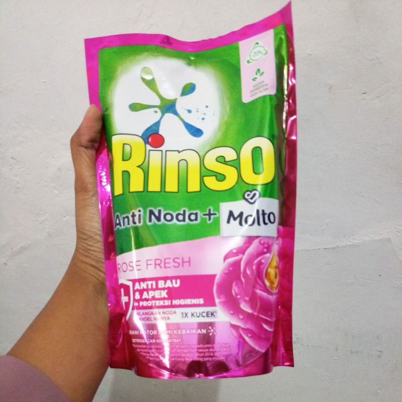 RINSO CAIR 750ML ROSE FRESH