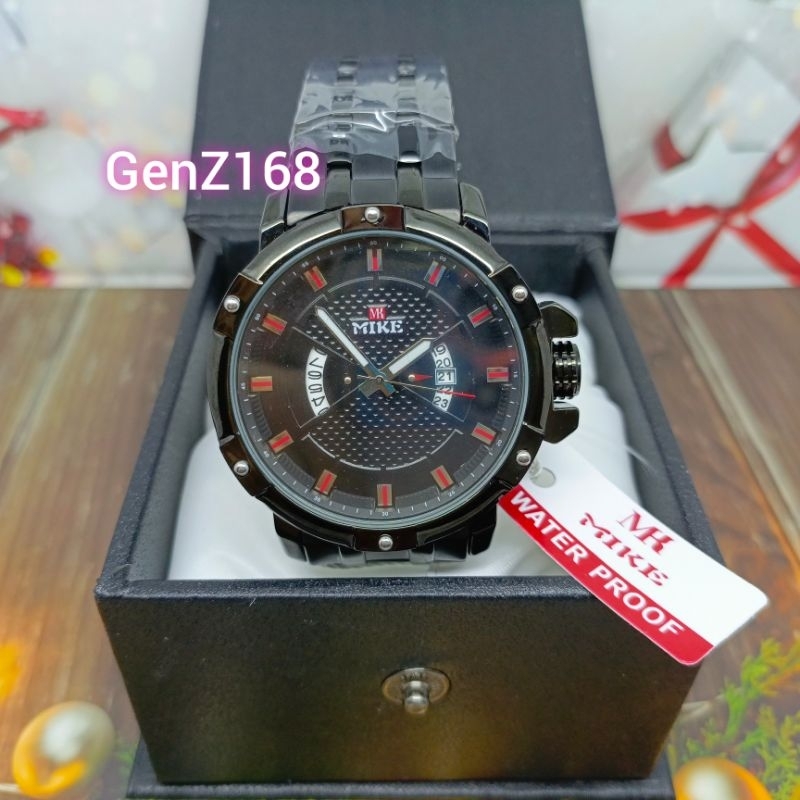 Jam Tangan Pria Anti Air Original 100 % / Jam Tangan MK Mike Sport Smartwatch Elegant