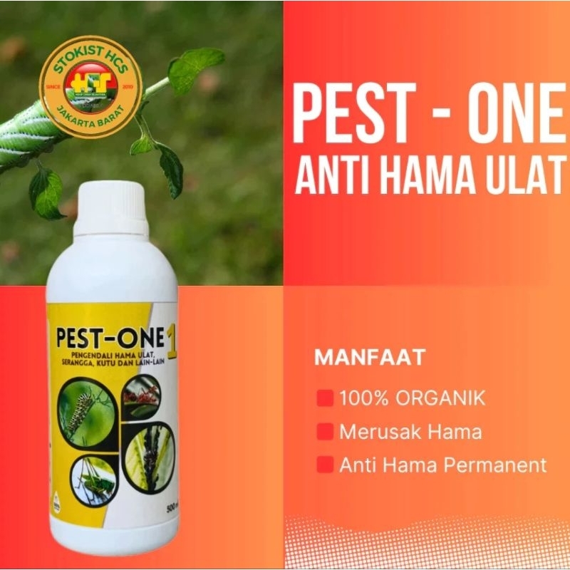 PEST ONE  Obat Hama Untuk Pohon Mangga Pestisida Organik Cair Pembasmi Hama Tanaman Insektisida Ulat