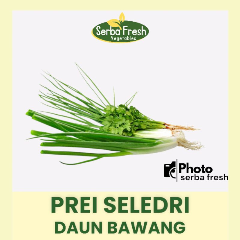 

PREI SELEDRI DAUN BAWANG | 300GR | SERBA FRESH