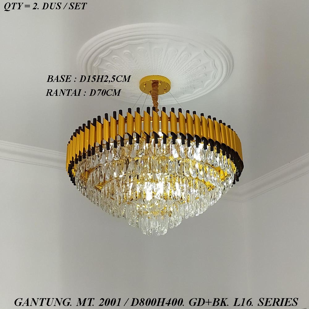 Lampu Gantung Kristal MT 2001