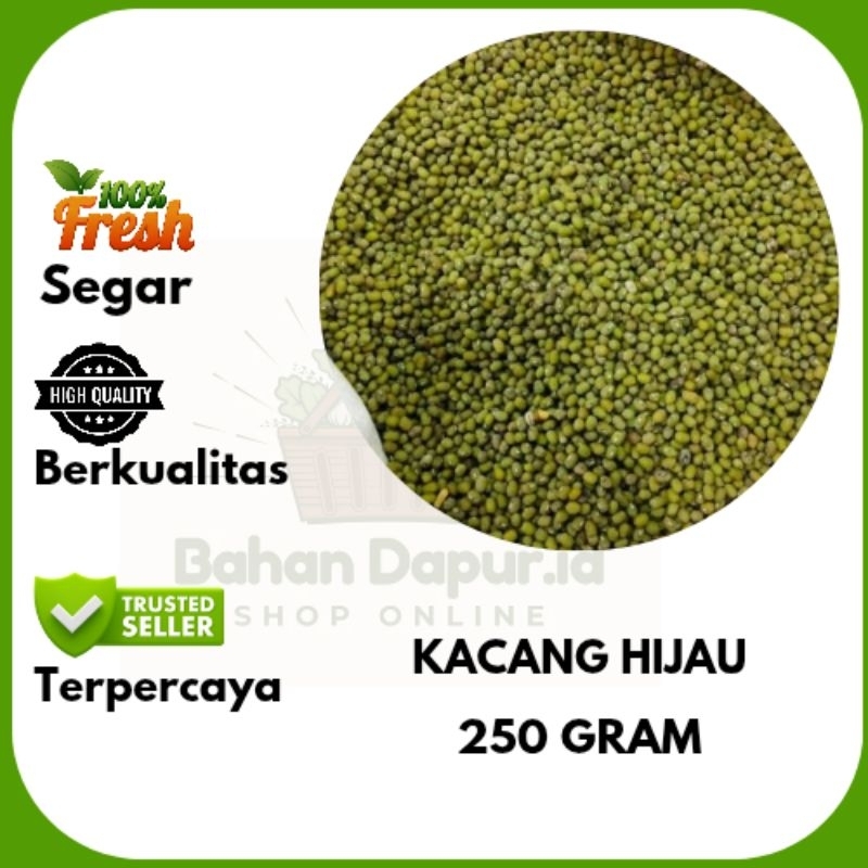 

KACANG HIJAU | 250 GRAM | Bahan Dapur .id