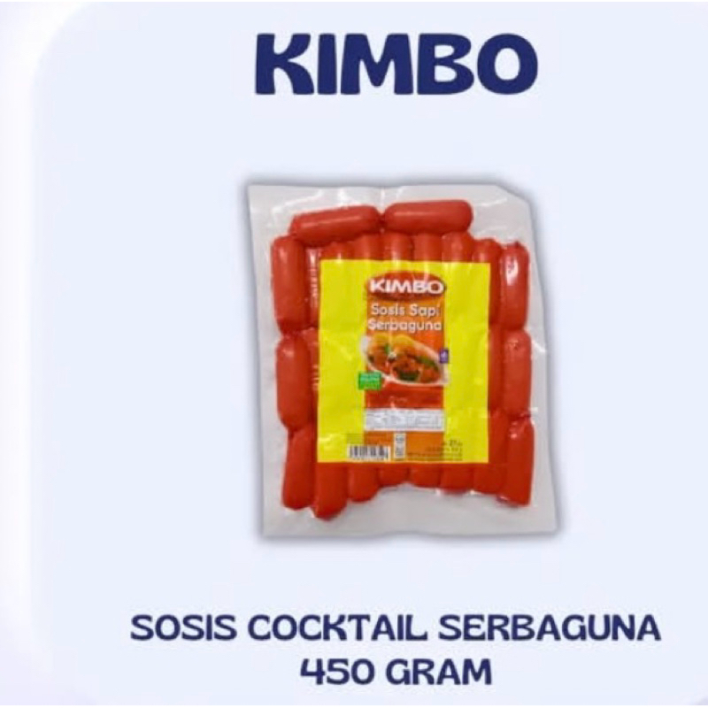 

Kimbo Sosis Cocktail Serbaguna isi 27pcs