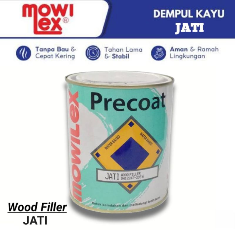 Wood Filler Jati Mowilex 1 kg