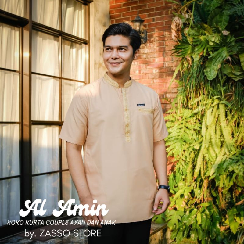 KOKO KURTA "AL AMIN" COUPLE AYAH DAN ANAK