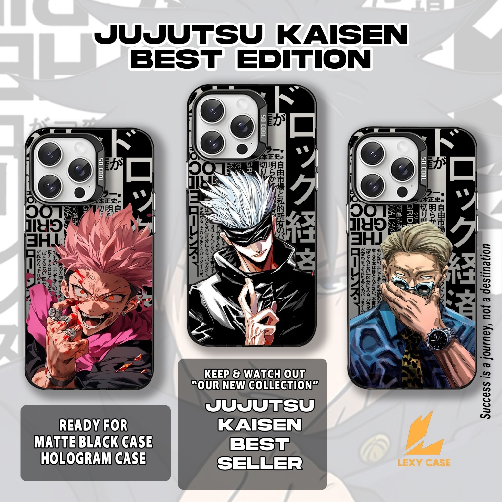 Case Jujutsu Kaisen SM415C IMD Samsung A54 A15 A12 A04 A05 A03S A52 A53 Premium Matte Hard Casing