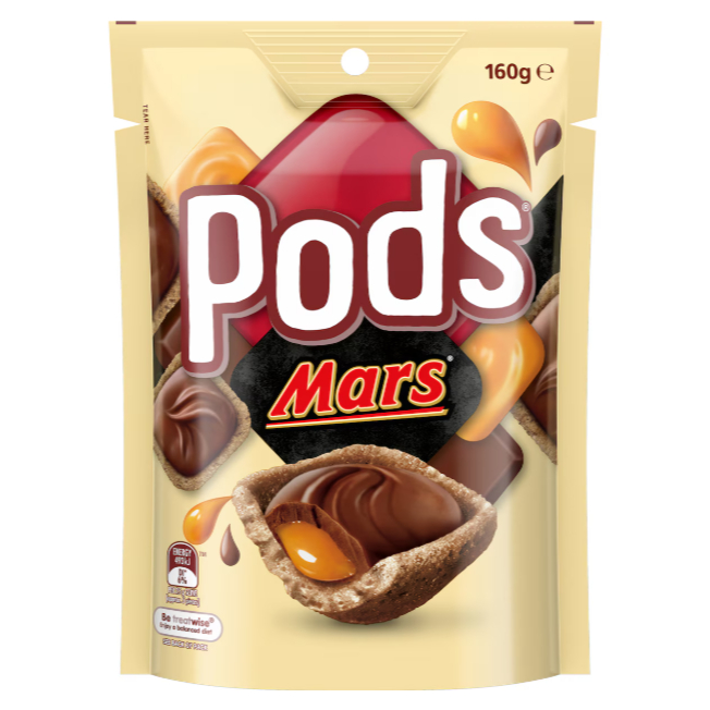 

Pods Mars Chocolate Snack & Share Party Bag 160g