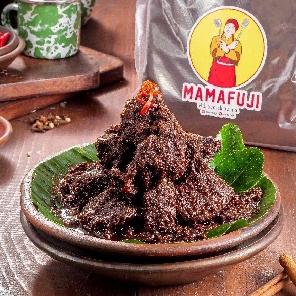 

YANG LAGI VIRALLL! RENDANG MAMA FUJI ASLI RENDANG DAGING 350 ( Ukuran Size) HALAL