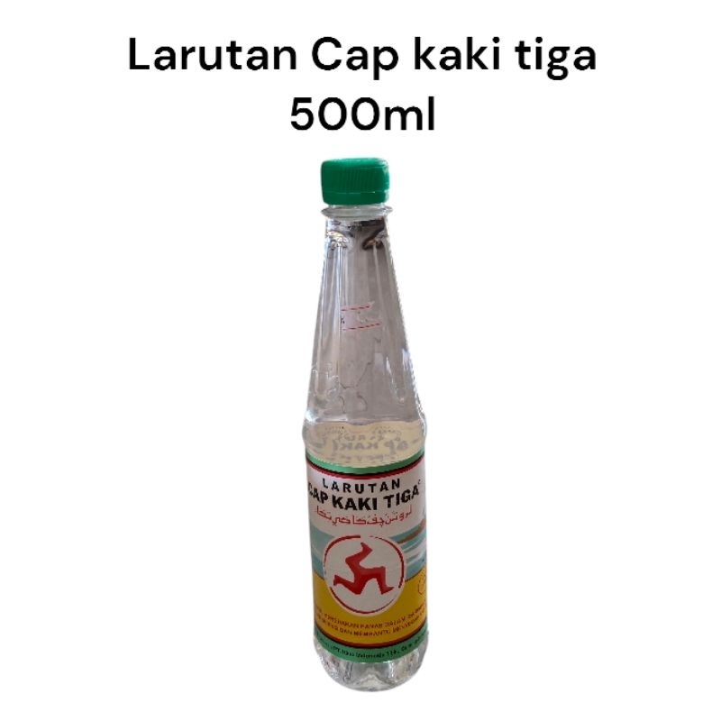 

Larutan Cap Kaki Tiga 500ml meredakan panas dalam, sariawan, tenggorokan kering dan membantu menyegarkan badan