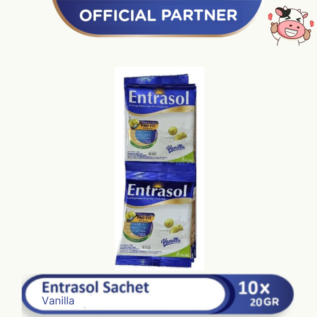 

Entrasol Renceng Sachet 10x20gr Coklat Vanila Chocolate Vanilla