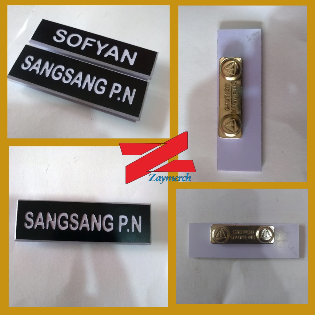 

nametag grafir nama dada custom nametag custom tni polri asn dll