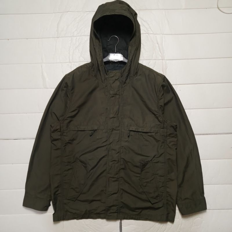 JAKET PARKA OUTERWEAR BY GAP ARMY GREEN SIZE XL