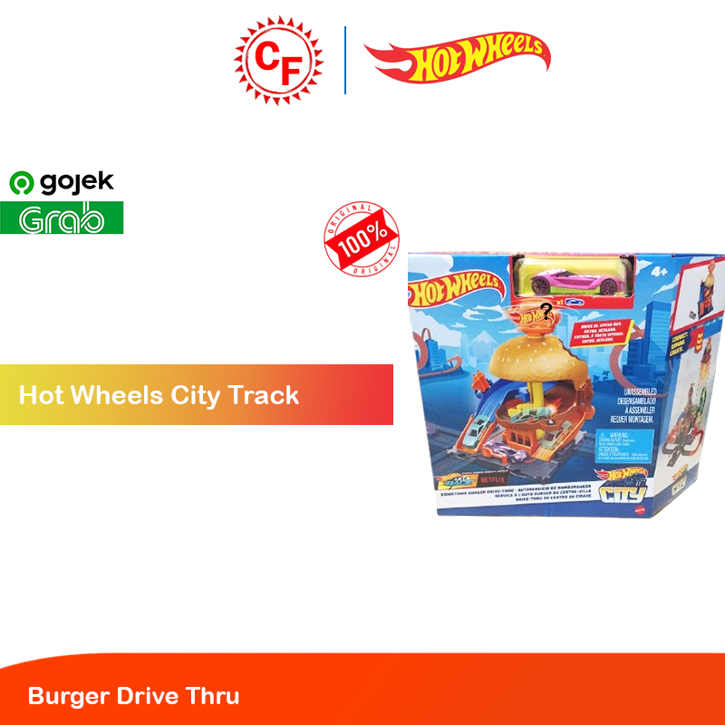 Hot Wheels City Track Original Mattel