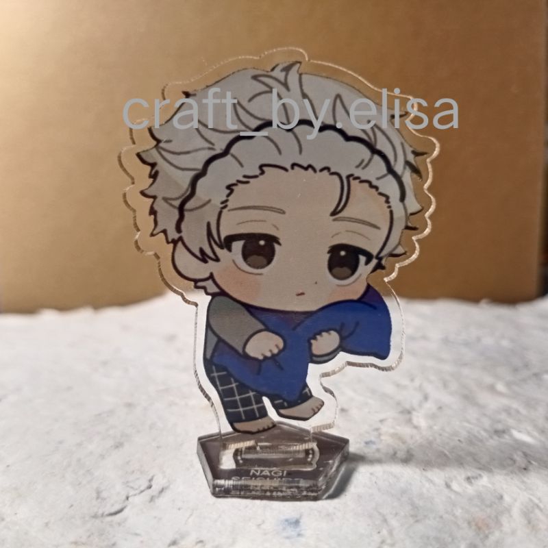 pajangan akrilik standing akrilik Seishiro Nagi Blue lock / Seishiro Nagi Blue Lock figure