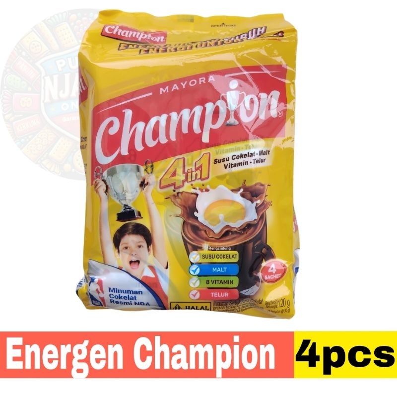 

Energen Champion Pak isi 4 pcs