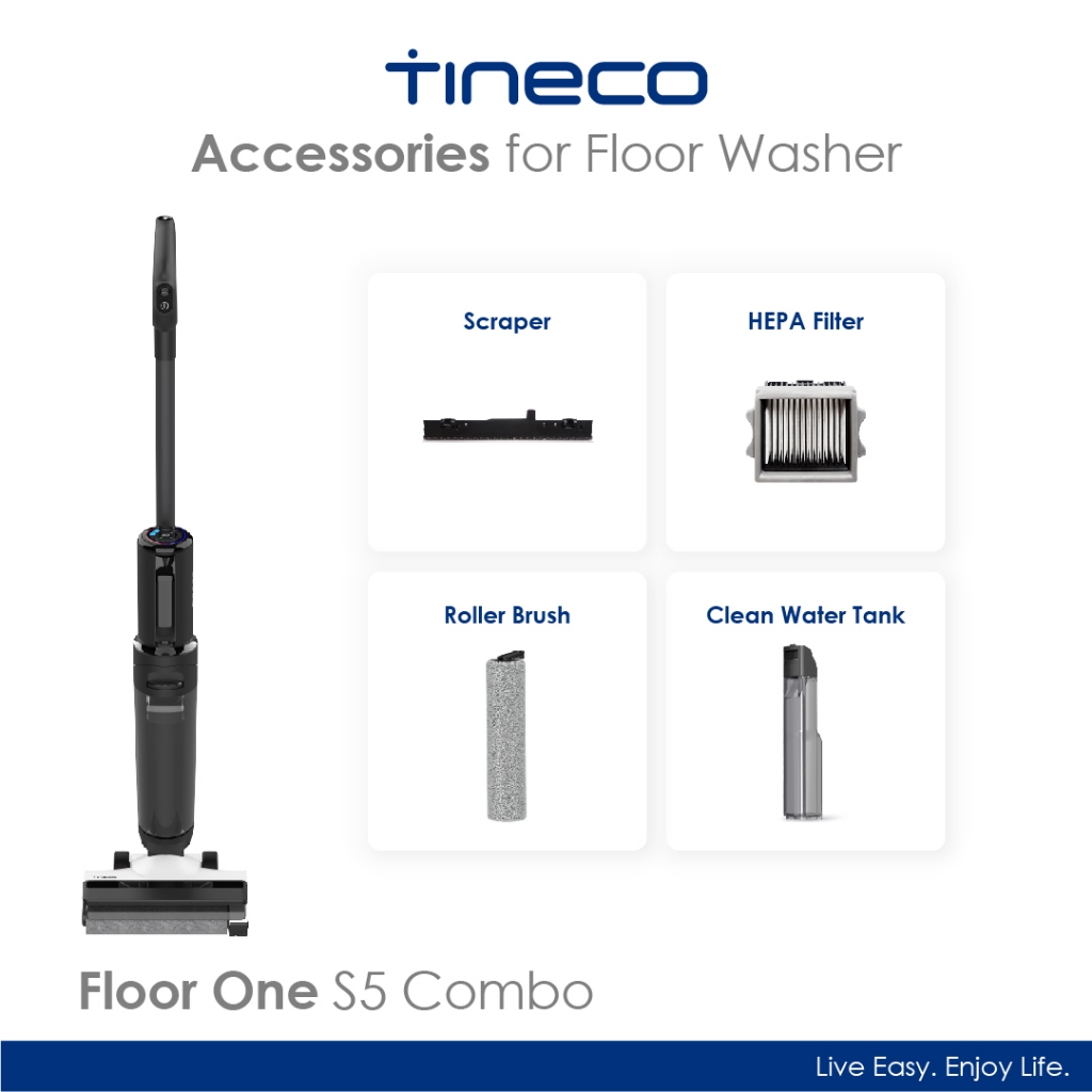 Tineco Floor One S5 Combo Attachments & Exchangeable