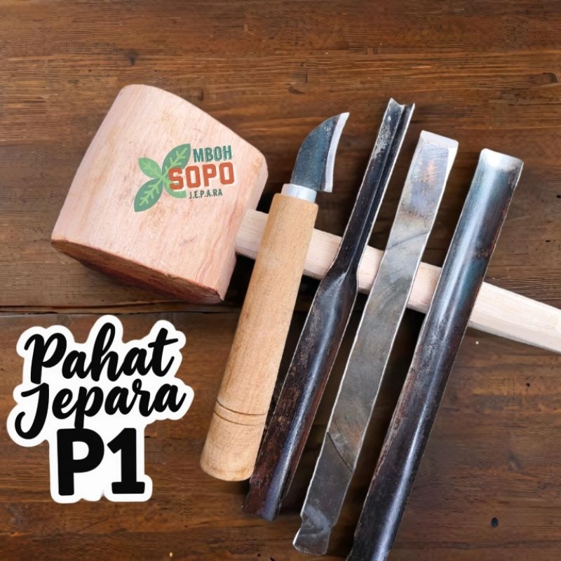 Alat Bonsai dan Kerajinan, Pahat Ukir Kayu Jepara, Pahat Bonsai, Tatah Ukir Paket P1