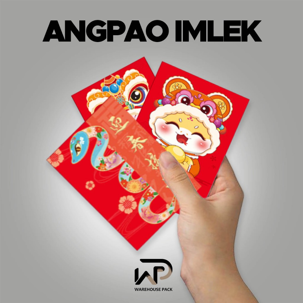 

Amplop Angpao Imlek 2025 | Gong Xi Fa Chai Angpao Imlek Pendek ULAR 2025| Chinese New Year Hong Bao Red Envelope | Fung Pau Shio Ular Hong Bao Hong Pau