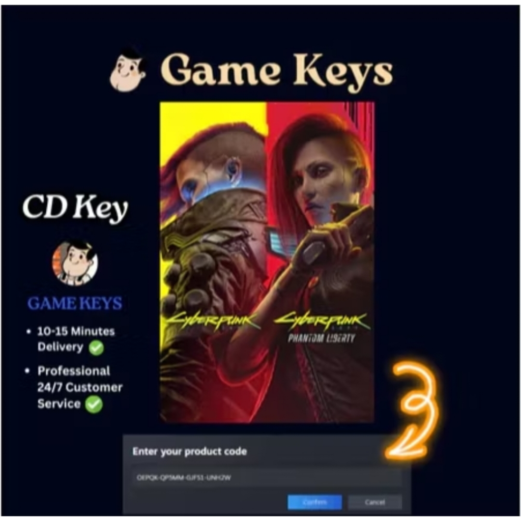 Cyberpunk 2077 Phantom Liberty | Steam CD Key