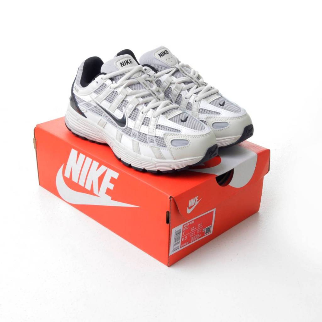 ( BITTERSHOES ) Sepatu Nike P 6000 Platinum Tint Black - P6000