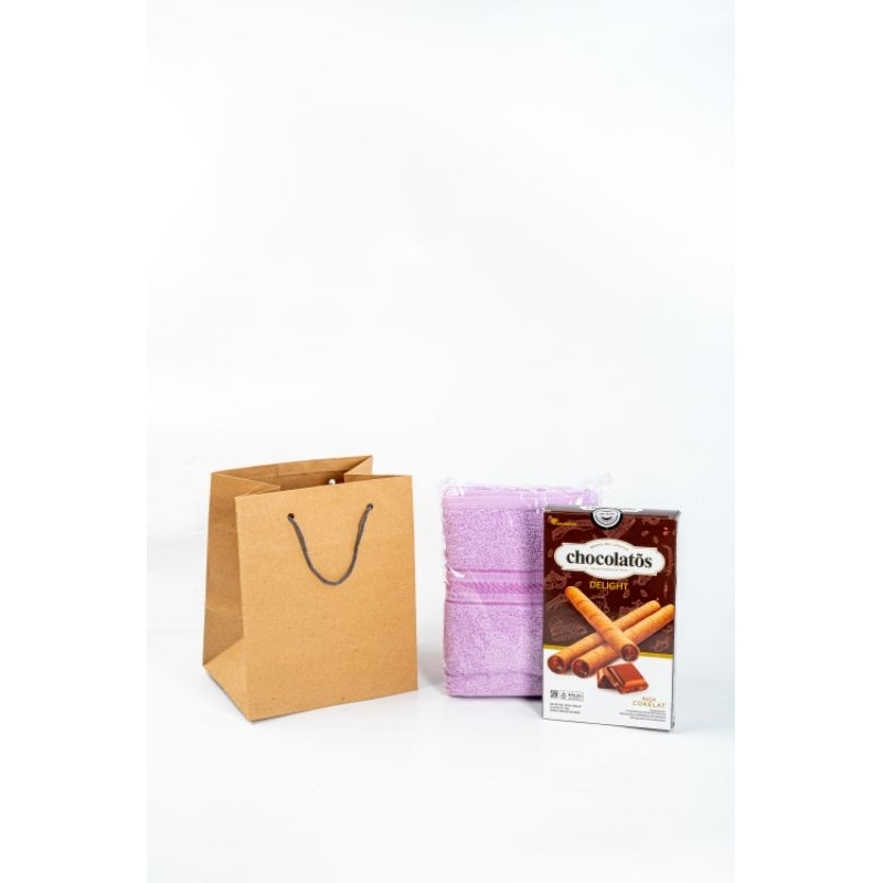 

Paperbag / Tas Souvenir Kertas R5 BB Ukuran 18x13x22 cm - 1 Pcs