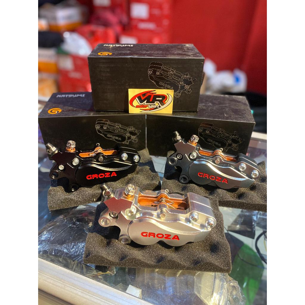 kaliper kiri groza axial 4 piston natsumi universal