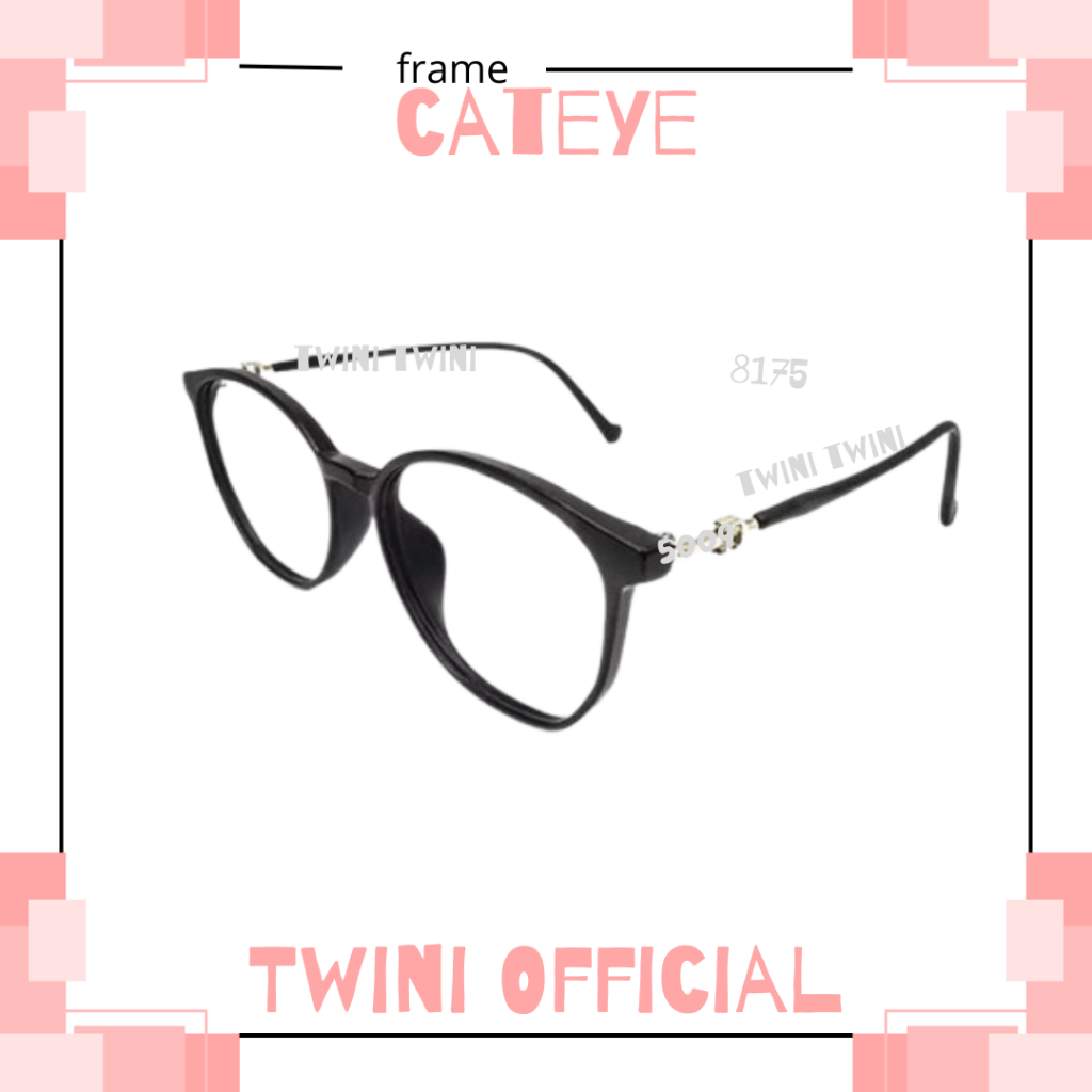 Twini Official KACAMATA MINUS + LENSA PHOTOCROMIC | KACAMATA WANITA | KACAMATA MINUS | KACAMATA 8175