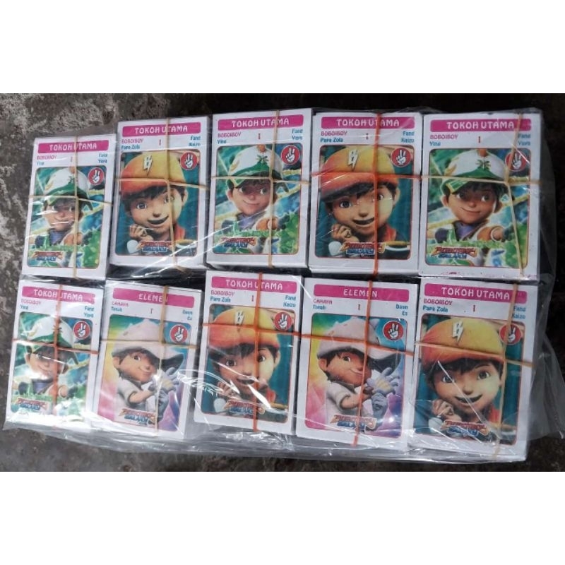 Kartu Kwartet Karakter