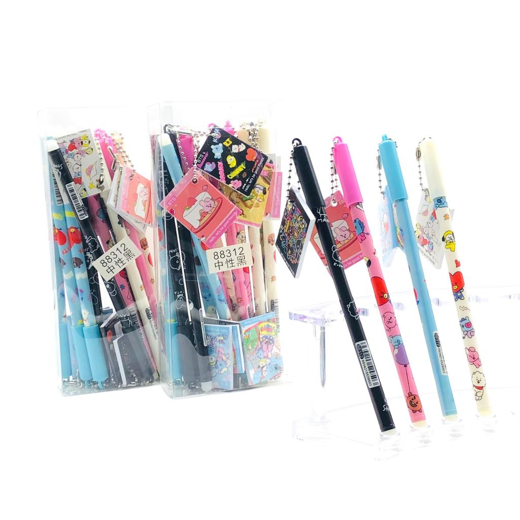 

(12 PCS) PULPEN GEL MIX BT21 / GEL PEN / PENA BTS