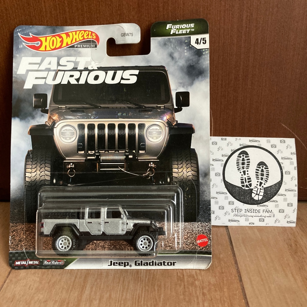 Hot Wheels Premium Jeep Gladiator 2021 21 '21 FAST & FURIOUS FURIOUS FLEET Set Diecast HotWheels HW 