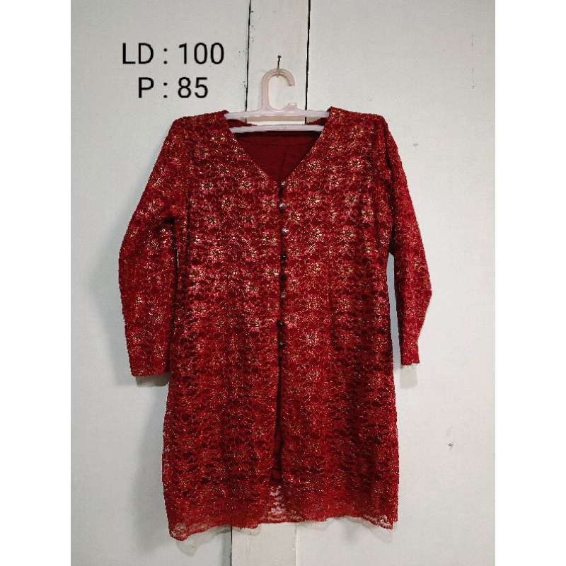 Preloved Kebaya Jumbo Atasan Tradisional