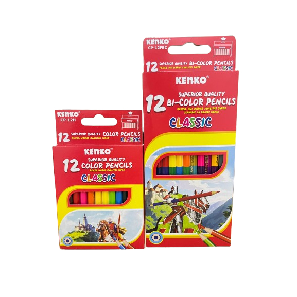 

KENKO COLOR PENCILS / PENCIL WARNA CP-12H/CP-12FBC