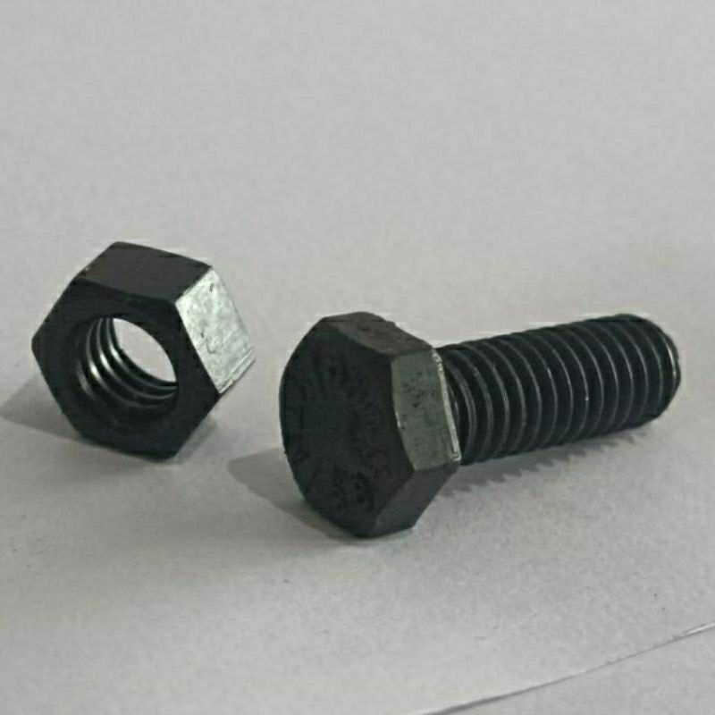 Baut 12 Drat Kasar Baud Panjang 40mm 40 Mm 4cm 4 Cm