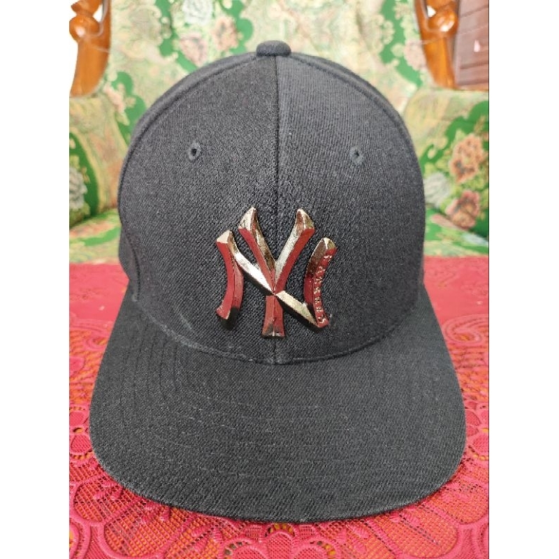 topi snapback mlb ny logo besi