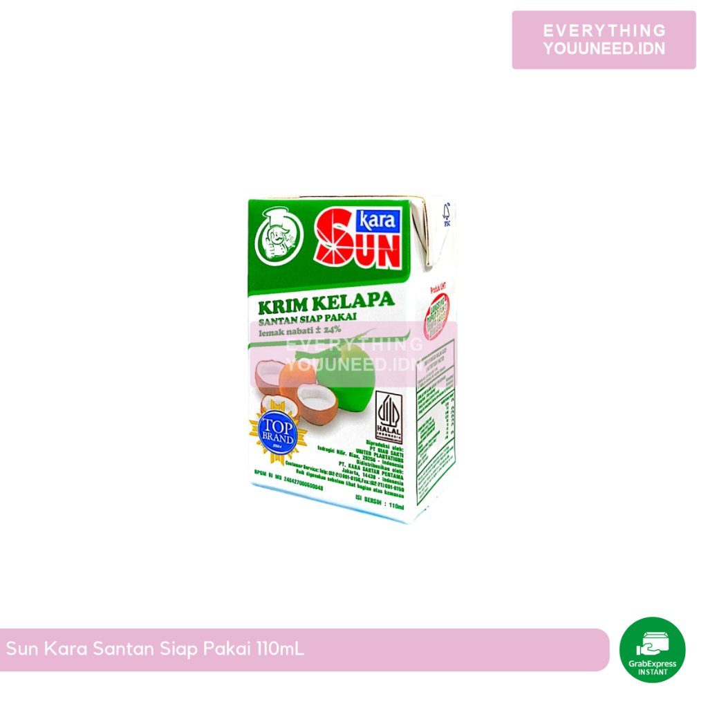 

Sun Kara Santan Siap Pakai 110mL