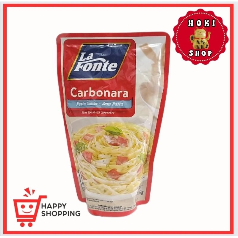 

Lafonte Carbonara 315gr / La Fonte Carbonara / Lafonte Saus Carbonara
