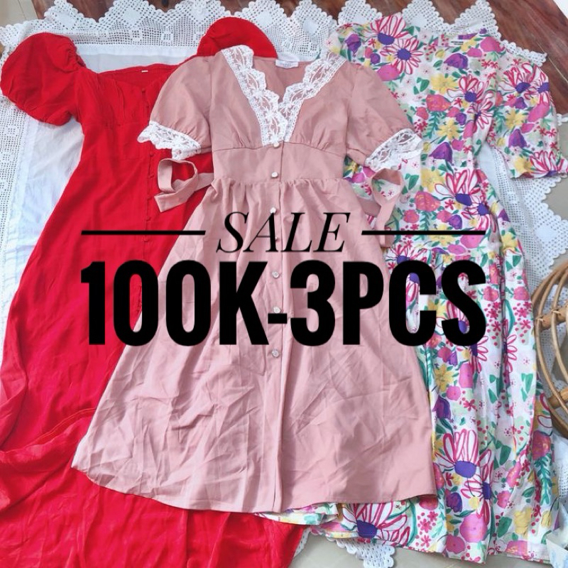 [100rb/3pcs] DRESS CUTE | DRESS KAWAII POLO | MINI DRESS | DRESS AMANDA | DRESS RUMBAI | DRESS BUNDA