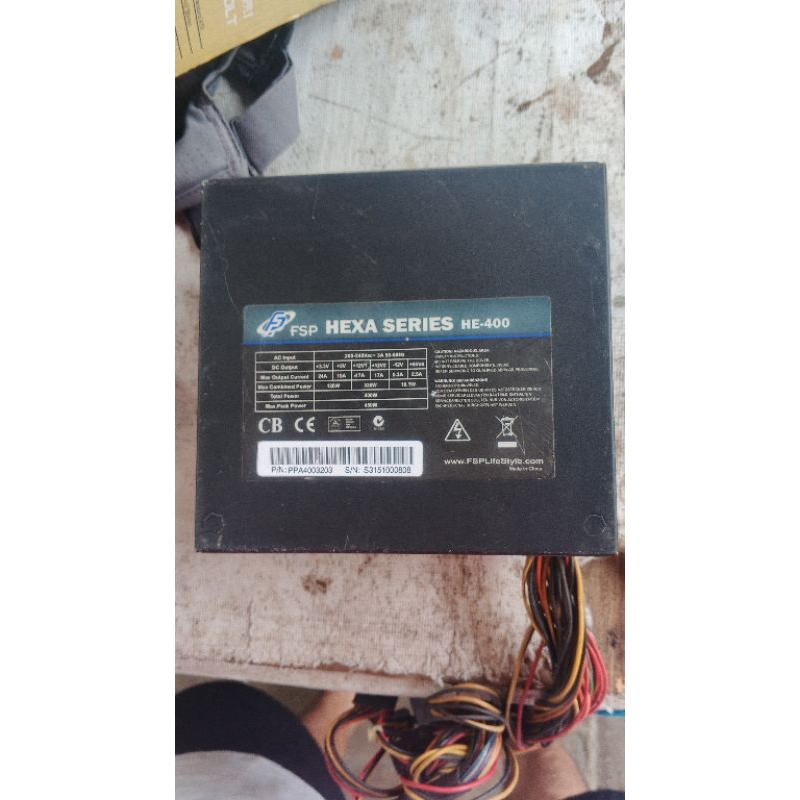 power suplly fsp hexa He 400
