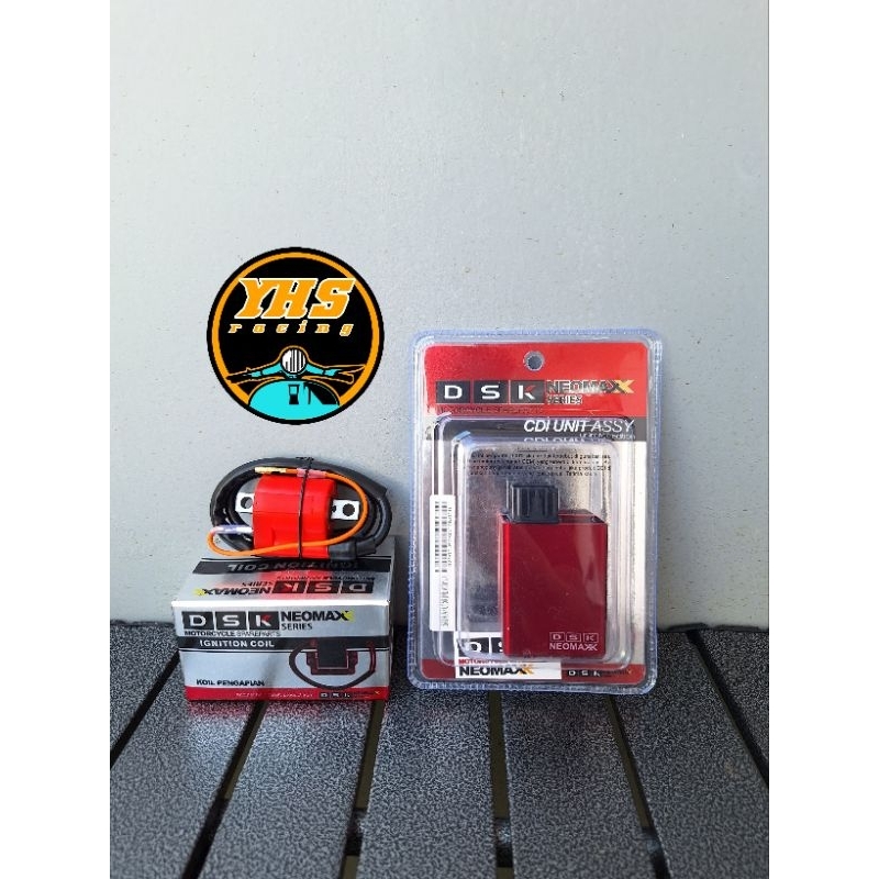 Paketan Cdi + Koil Racing Satria Fu New Aho Fu150 2011 2012 2013 Original Dsk Neomax