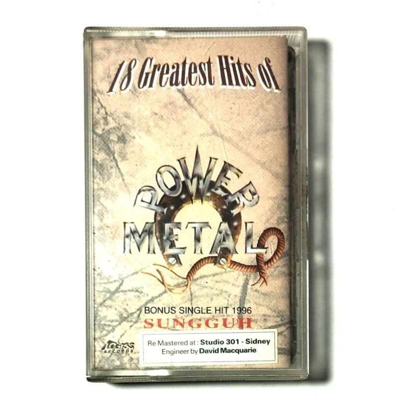 kaset pita power metal greatest hits