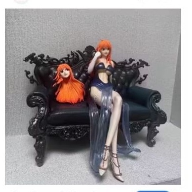 Action Figure One piece Nami sofa 2 head terbaru limited edition