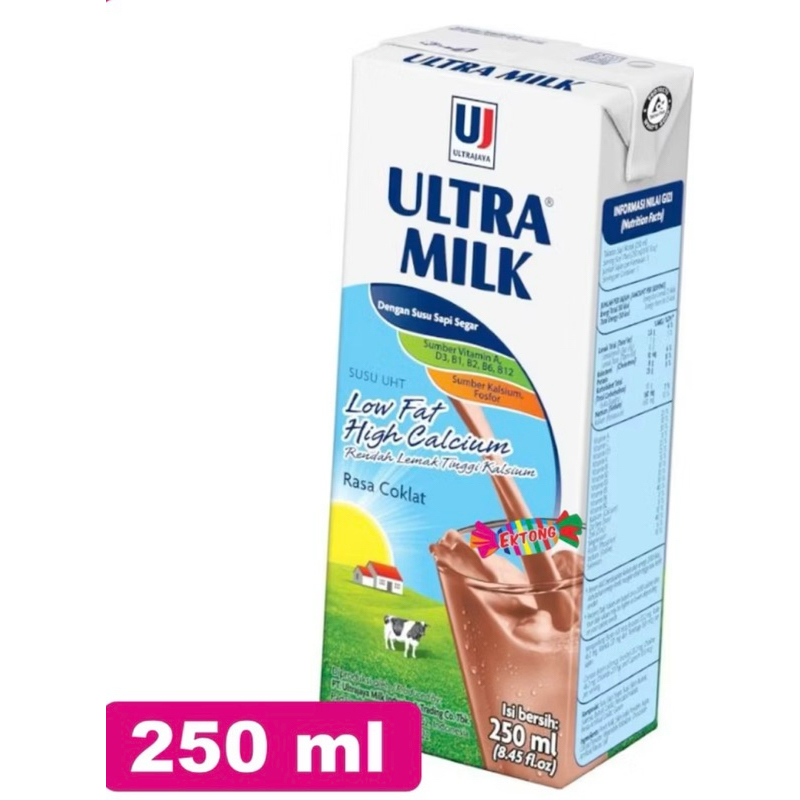 

RB Susu UHT Ultramilk Lowfat 250 ml Isi 24 Pcs Per Karton Low Fat Ultra Jaya