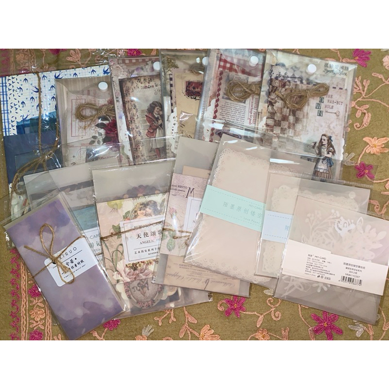

COTTAGE GARDEN Kertas Motif DIY Scrapbook Deco Paper