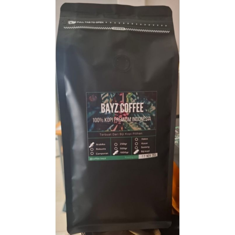 

Biji Kopi Bayz Coffee arabica 1kg