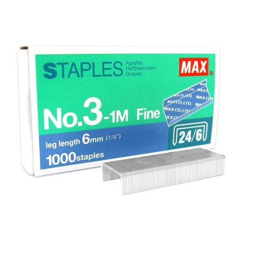 

TBMO (PACK) REFILL STAPLES MAX NO. 3-1M