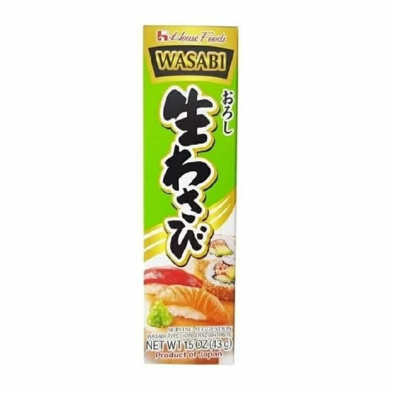 

Voucher 1 House Neri Wasabi Tube 43gr Wasabi Pasta
