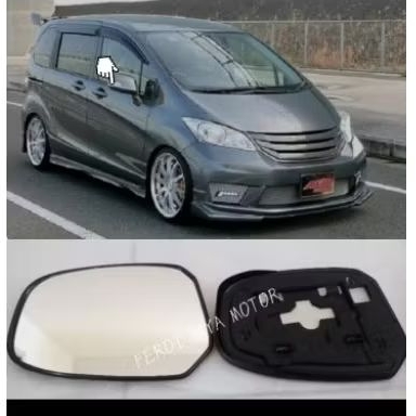 kaca spion  refil spion mobil Honda freed kiri ( LH) original