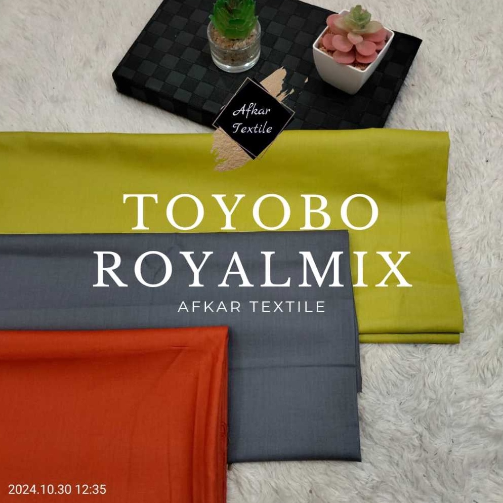 Sale sale KAIN KATUN TOYOBO ROYAL MIX ORIGINAL PREMIUM  Katun Toyobo Royalmix Tojiro  Original Toyob