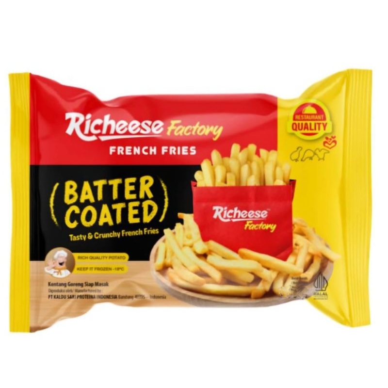 

Richeese Kentang Batter Coated 450gr