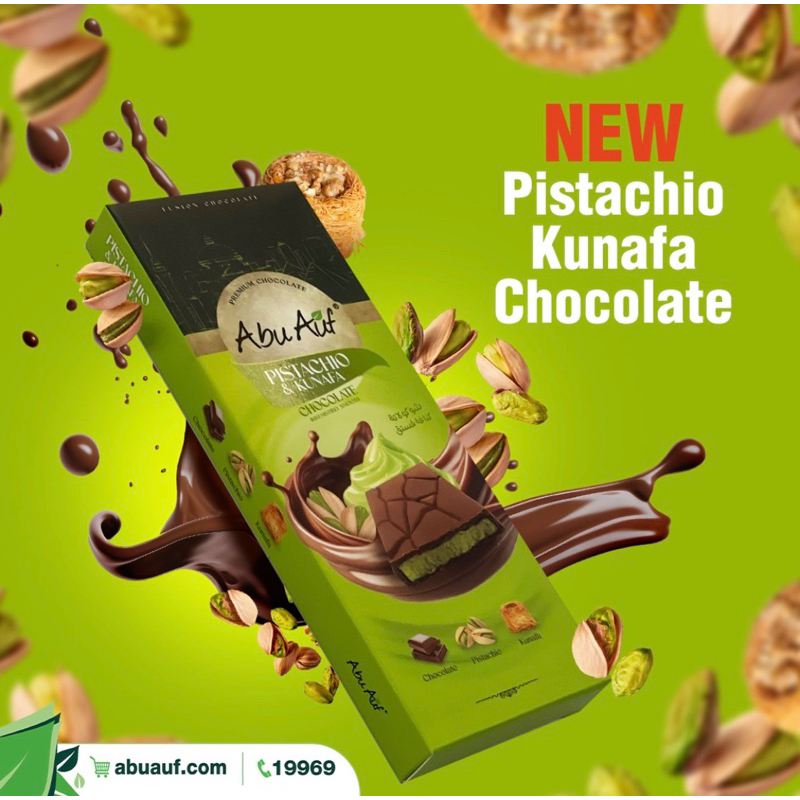 

COKLAT DUBAI PISTACHIO & KUNAFA ABU AUF